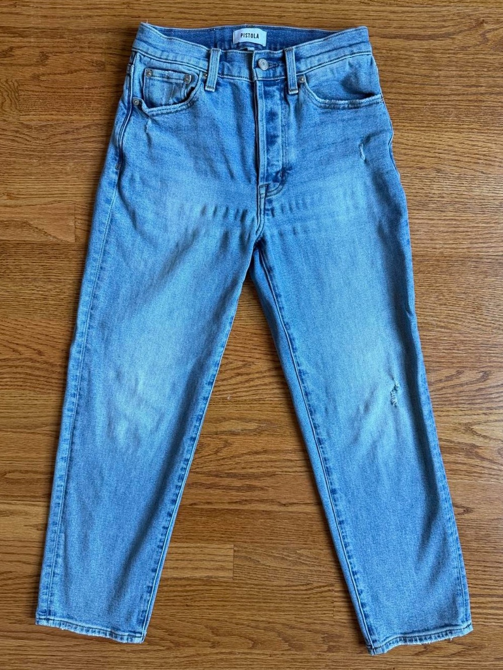 Pistola High-rise Straight-leg Jeans | 26